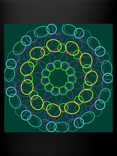 Cercles de cercles Chaînes