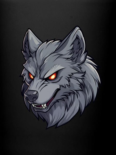 wolve head