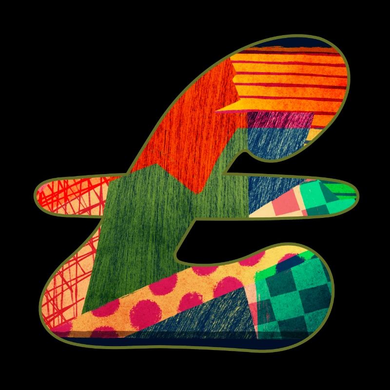 Abstract Pattern in Vibrant Colors