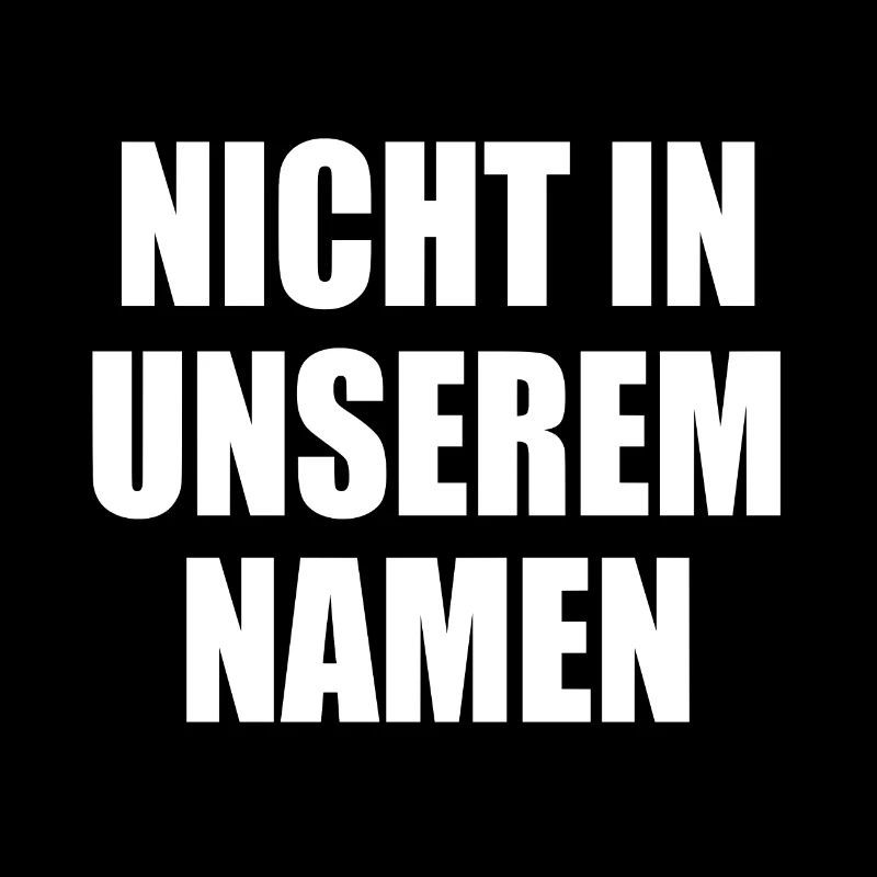 Not in my name