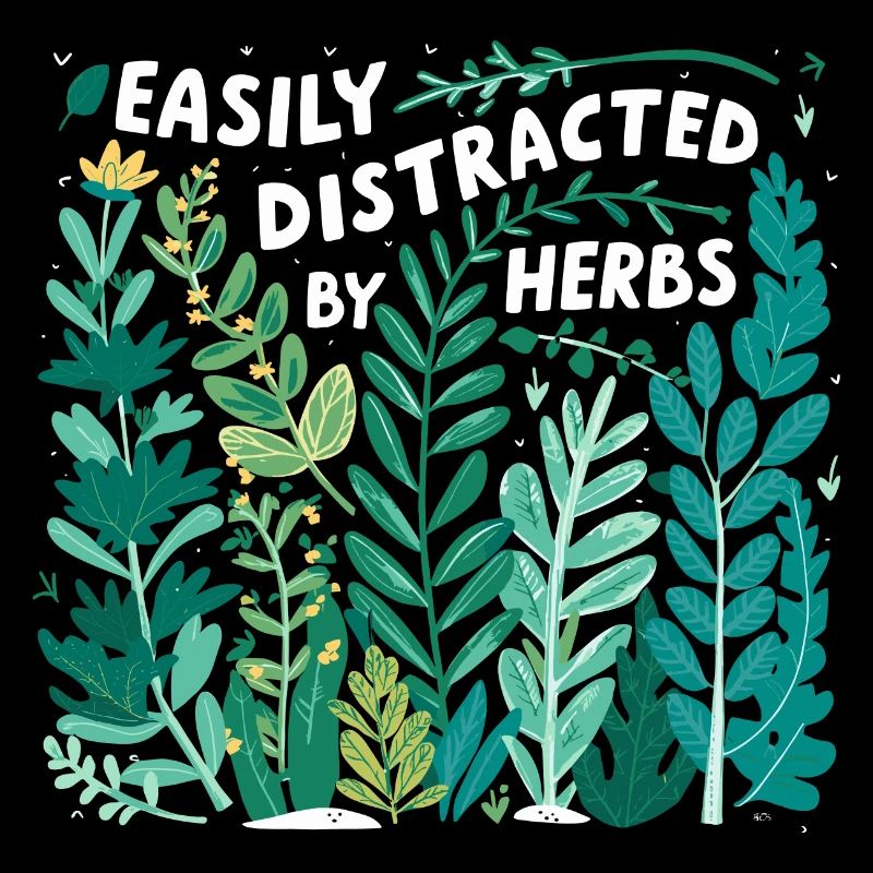 Herb lover: Easily distracted