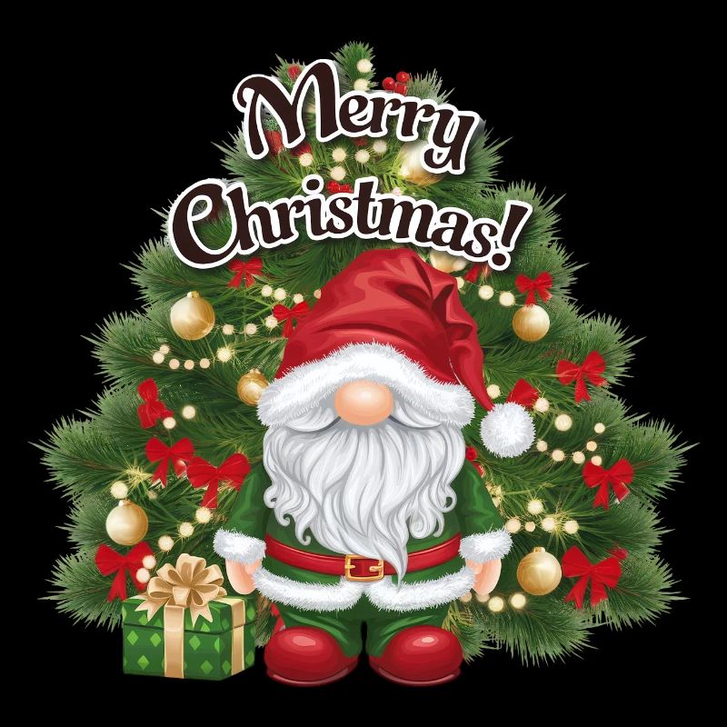 Gnome Joyeux Noël Arbre de Noël Gnome