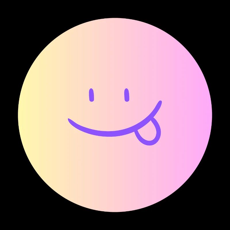 Sourire Groovy Moderne
