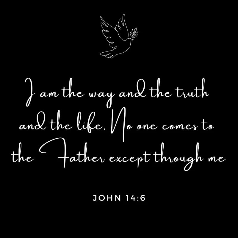 John 14:6 - Bible New Testament