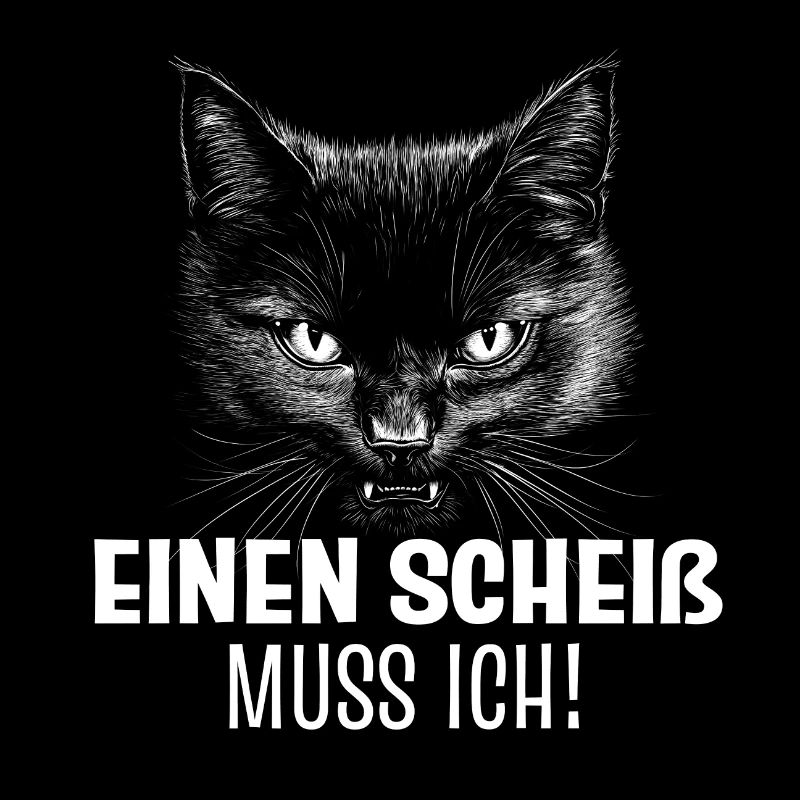 Einen Scheiß muss ich! | Katze