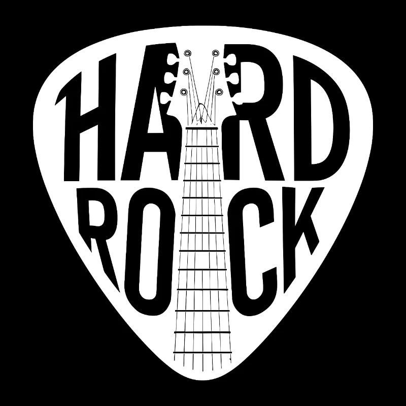 Hard Rock Guitar Pick