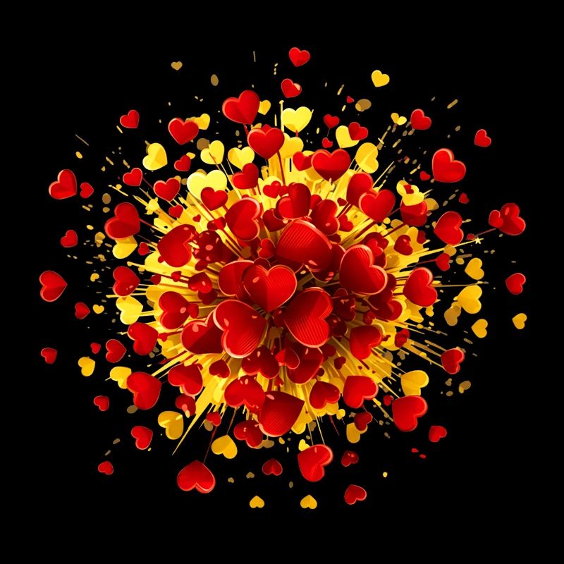 Implosion de l’amour de la Saint-Valentin