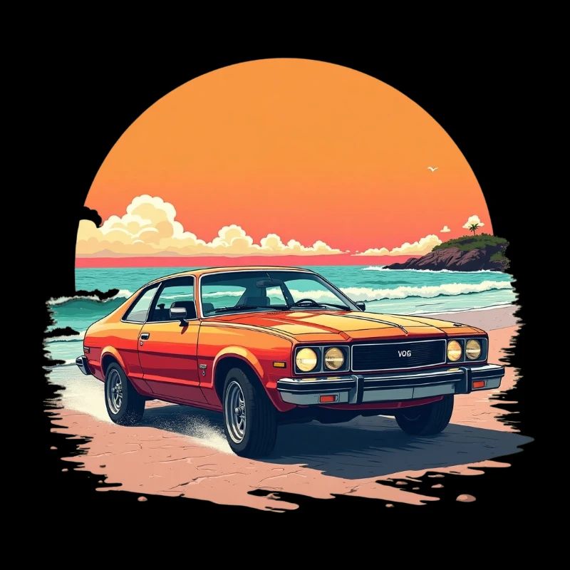 Sundown At The Beach