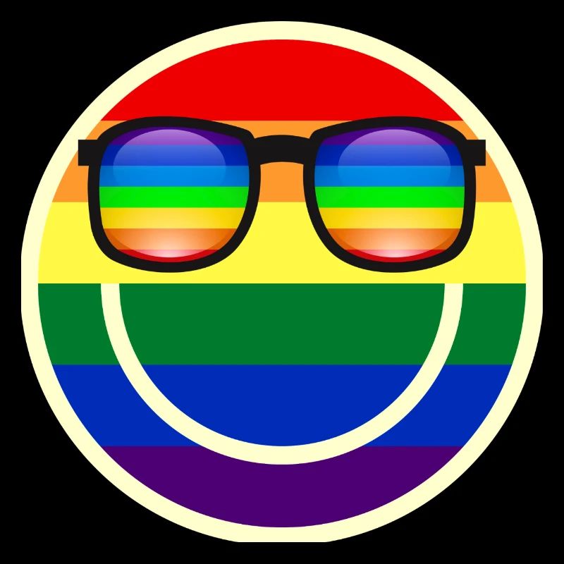 Pride Smile avec lunettes de soleil