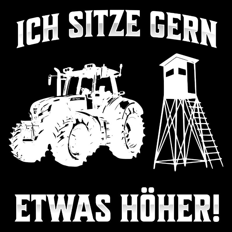 Traktorfahrer und Jäger Geschenk