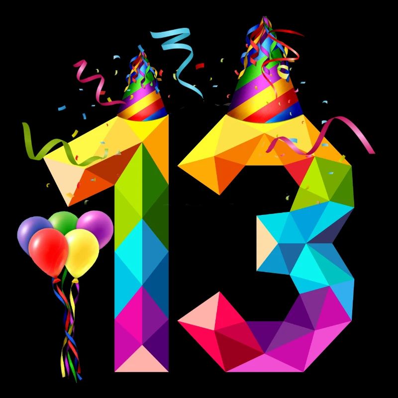 13E ANNIVERSAIRE - TREIZE ANS - ADOLESCENT - ADOLESCENT