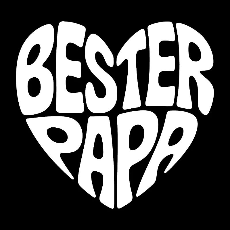 Bester Papa Herz