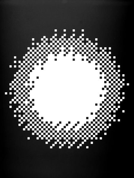 Abstract Geometric Spiral Pattern