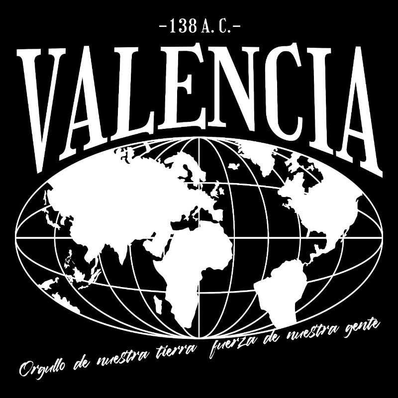 Historical World Map Valencia Design