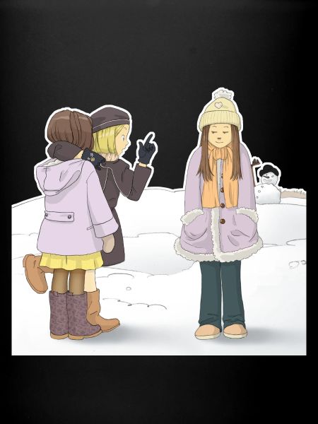 Children's Winter Scene