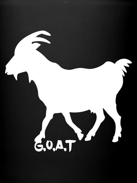 Goat G.O.A.T.  white