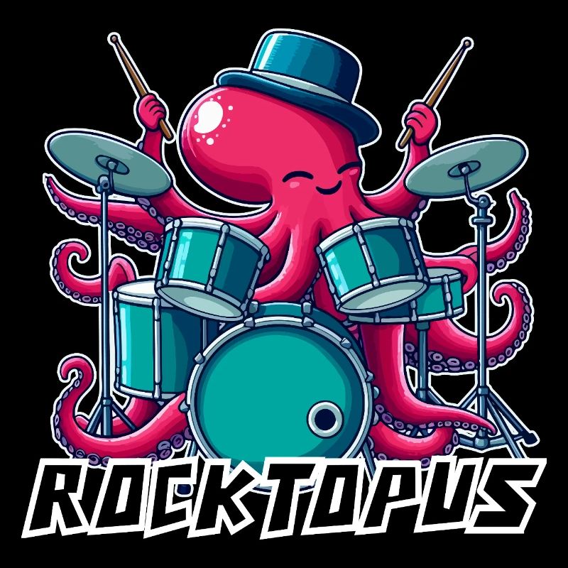 Rocktopus Schlagzeuger