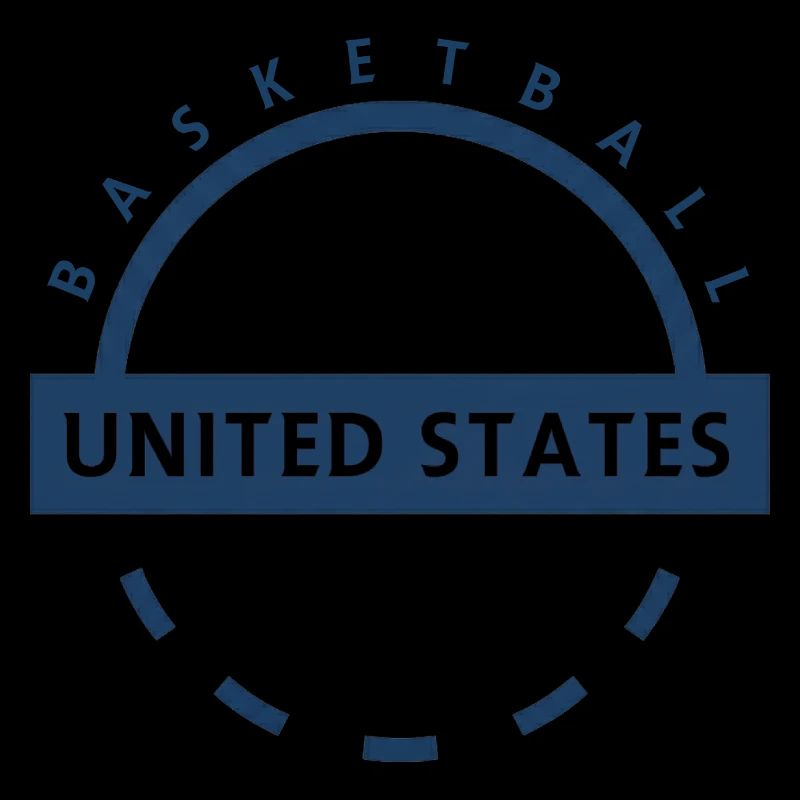 Basketball USA Emblem