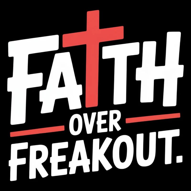 Faith Over Freakout Glaube Jesus