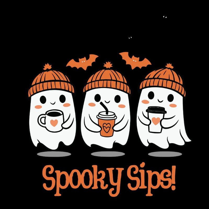 Spooky Sips Ghost Coffee Trio