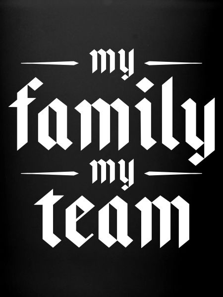 Mon équipe familiale dit