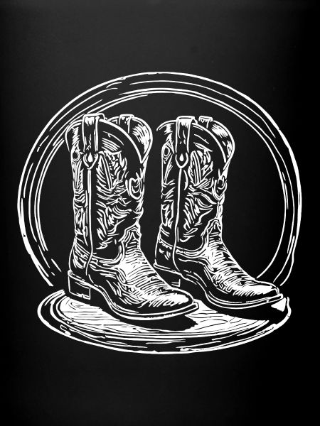 Bottes western Silhouette