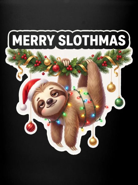 Happy Slothmas String Lights