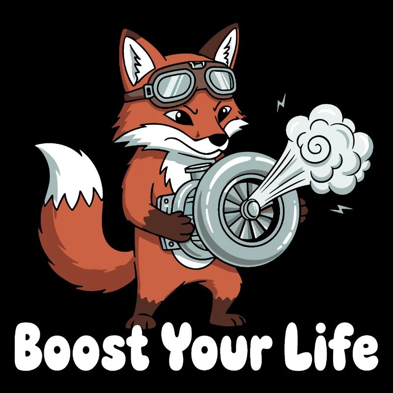 Fuchs mit Jetbike Boost