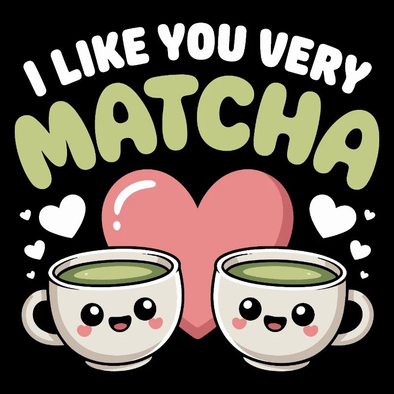 Thé matcha dit thé vert comme toi, très matcha