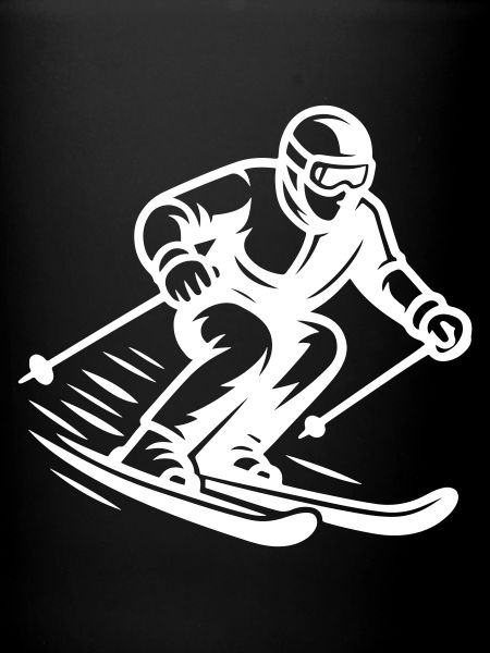 Ski Sport Silhouette