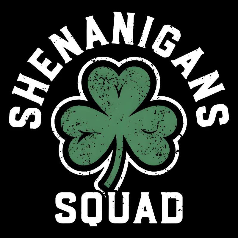 Shenanigans Squad Shamrock Tee