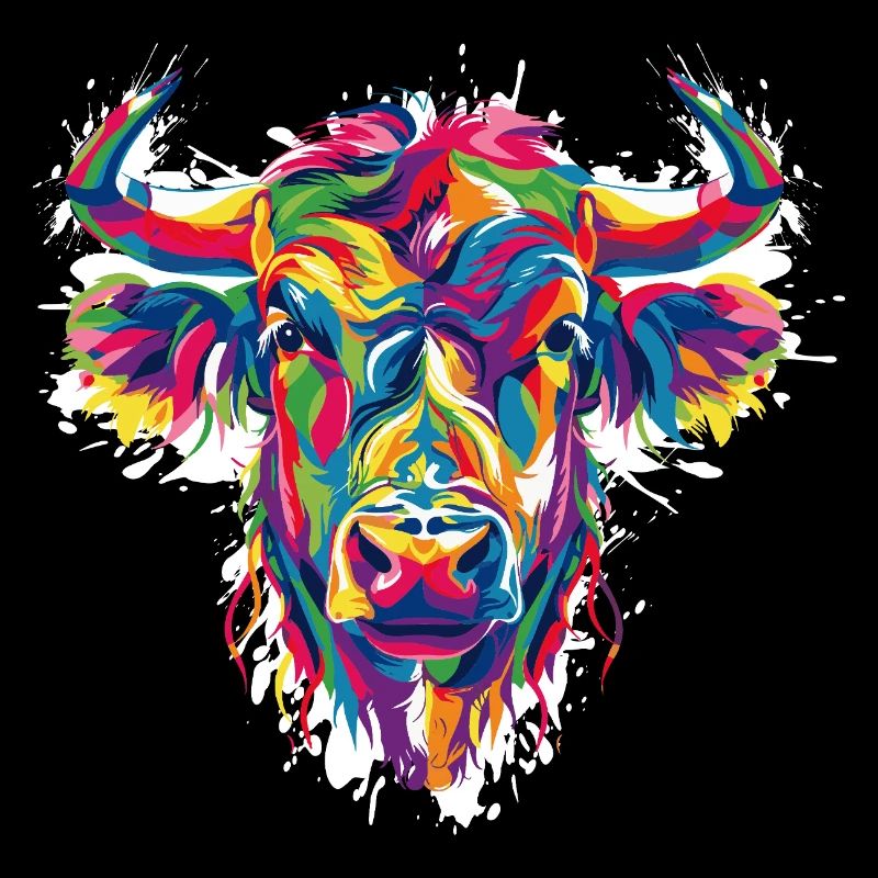 Animal d’art taureau
