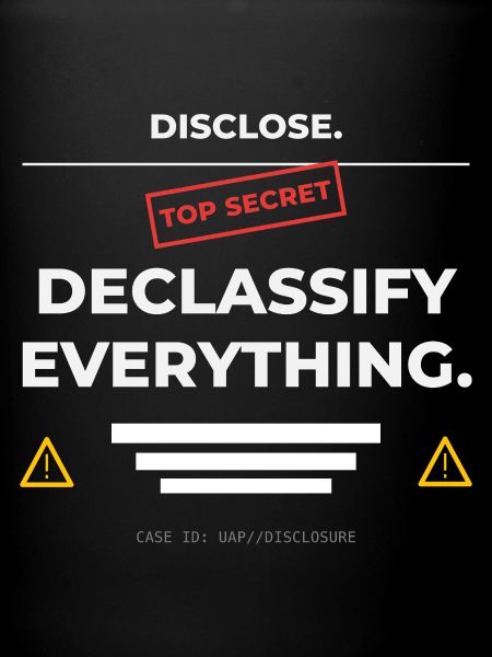 DIVULGUER. Déclassifier tout – UAP