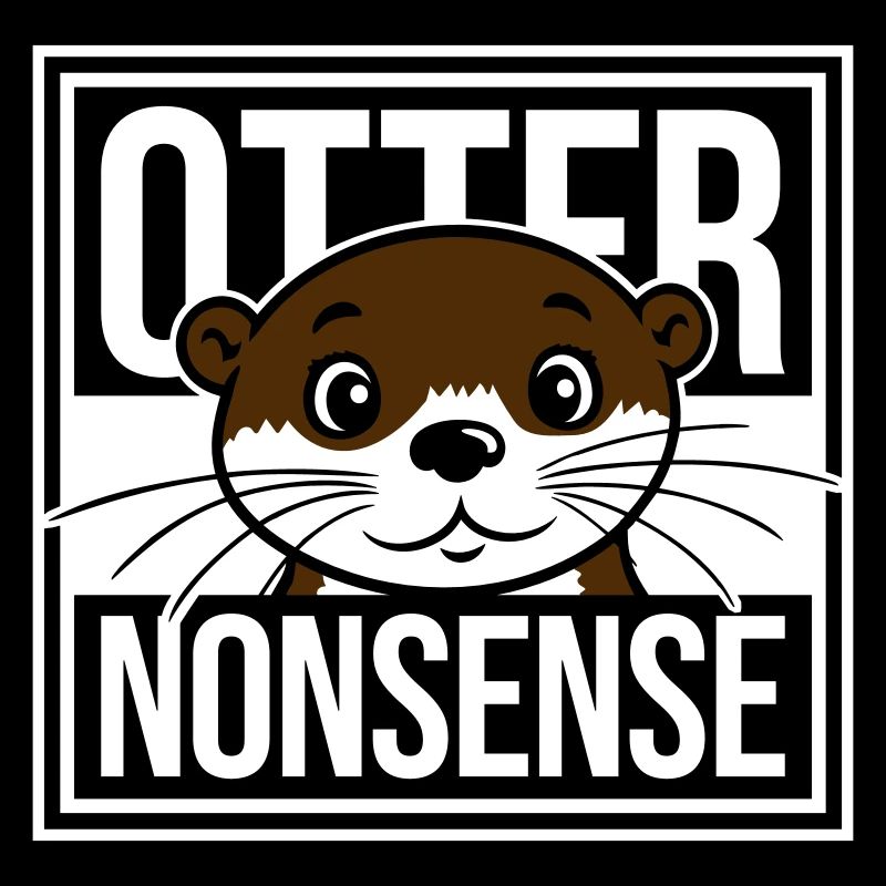 N’importe quoi de loutre, jeu de mots drôle, expression d’amour de la loutre