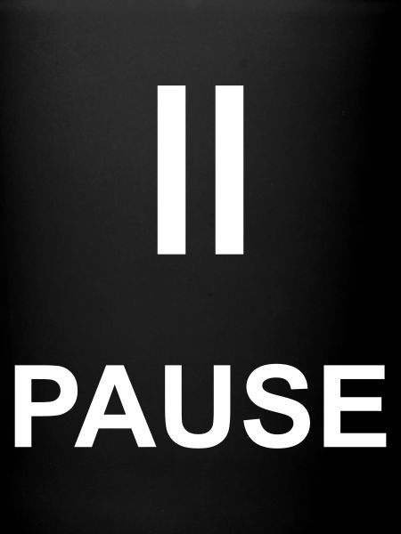 Pause Auszeit Geschenk Statement