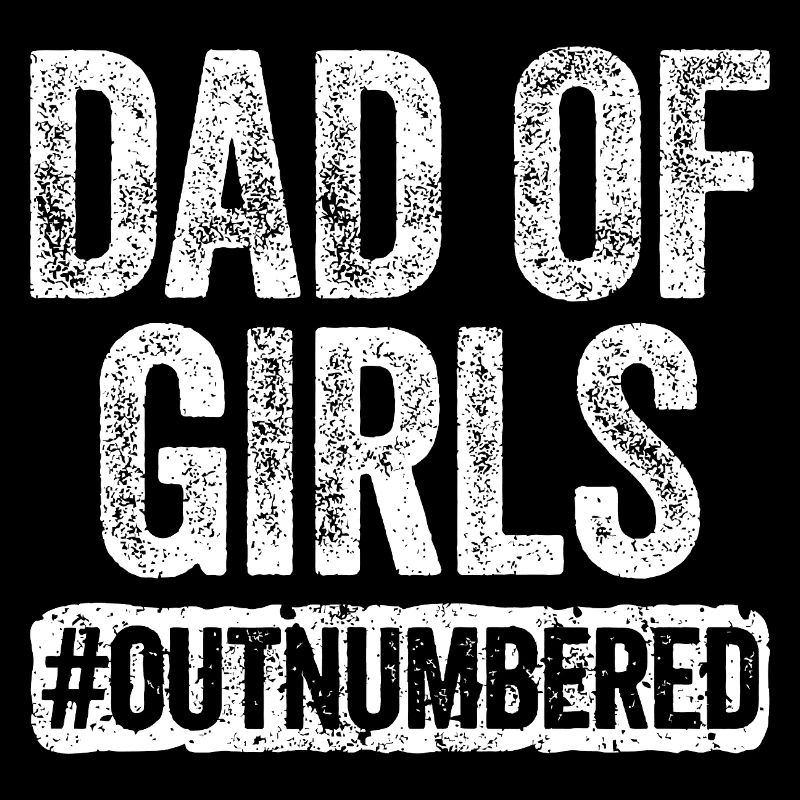 Papa des filles en difficulté Imprimé