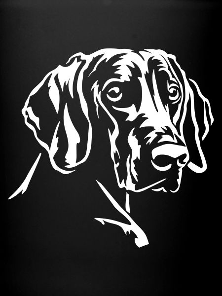 Weimaraner Head "Black Edition"