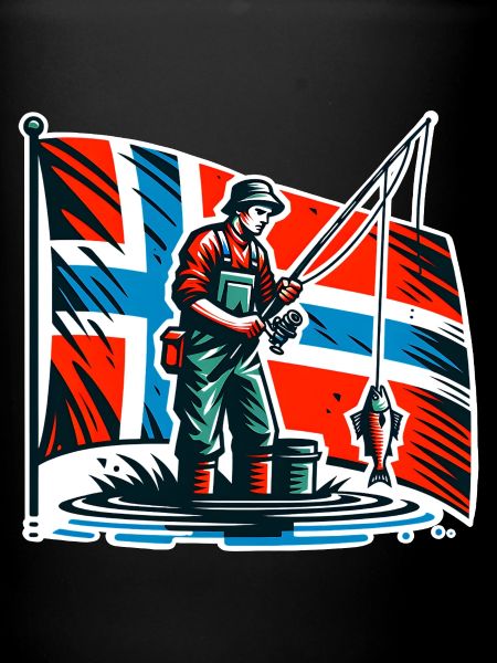 Drapeau de Norvège Angler