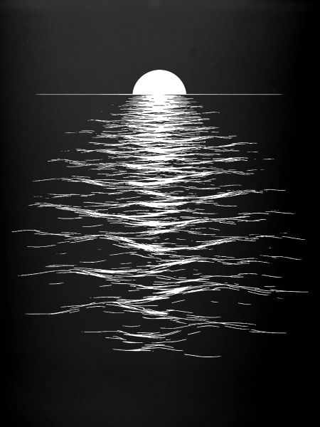 Coucher de soleil Mer