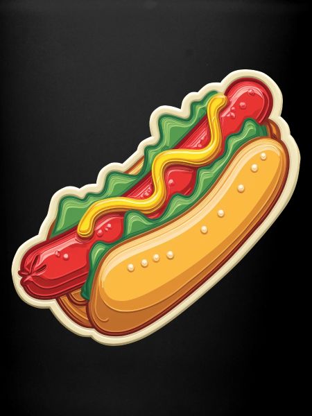 Amour de hot-dog