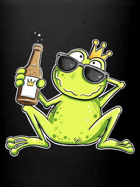 Lustiger Frosch Junggeselle | Single Geschenk
