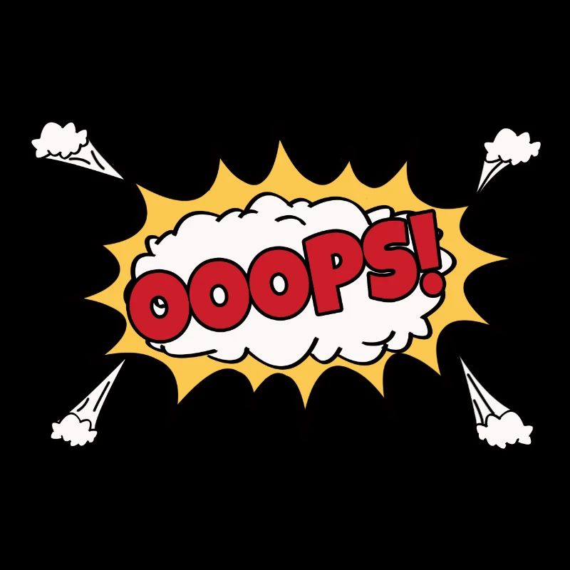 OOOPS Comic Graffiti