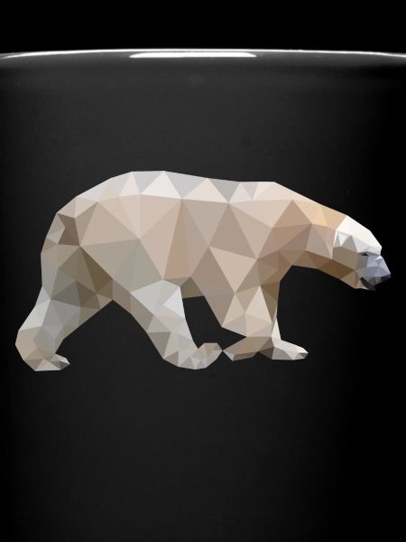 Ours polaire polygone