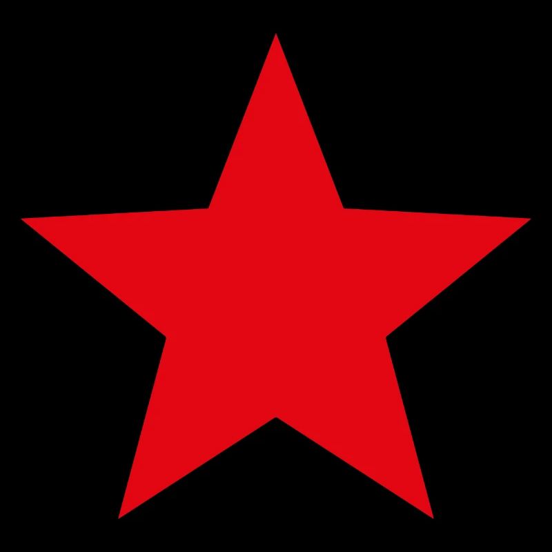 Cup with red star cool gift idea
