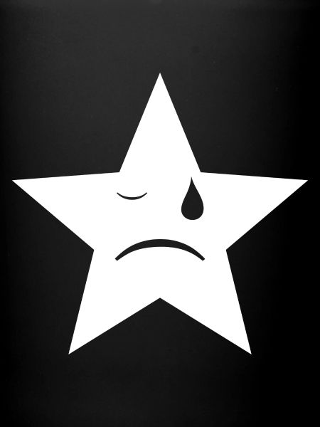 Graphique Sad Star