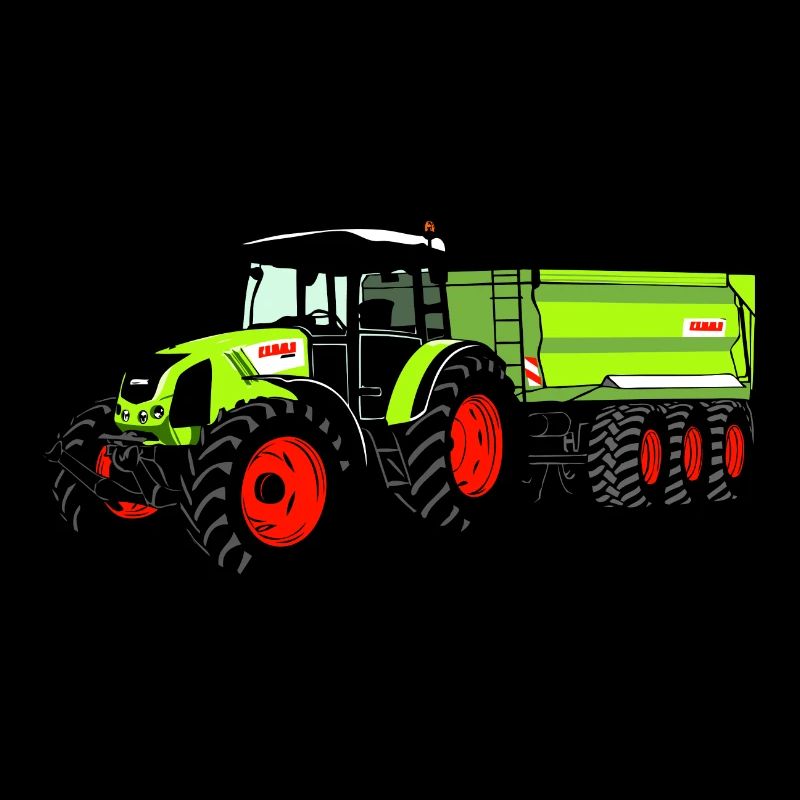 Tractor - tractor - tug - farmer