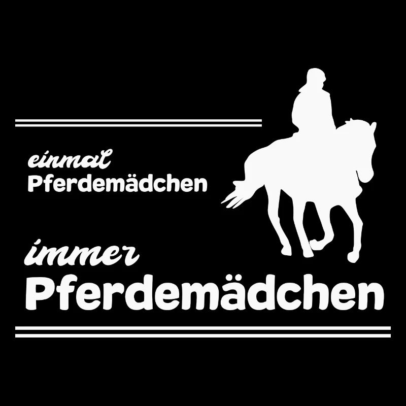 Pferdemädchen Reiten Geschenk Mädchen Pferde