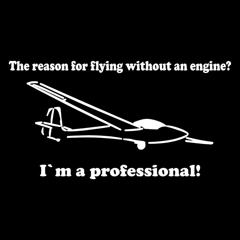 Basic glider pilot pilot funny gift