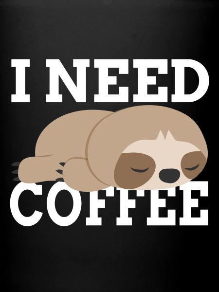 Sloth coffee caffeine