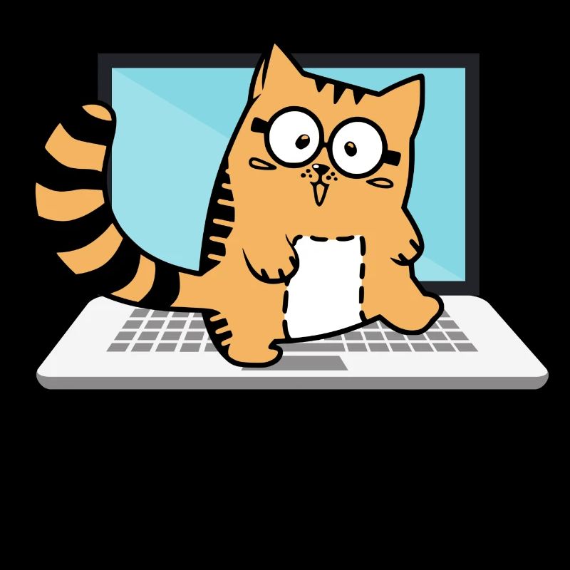 Keine Angst ich bin von Tech Support Admin Katze